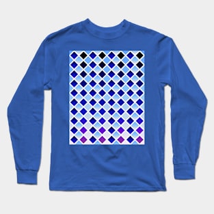 Daybreak and Nightfall (Diamond Checkered) Long Sleeve T-Shirt